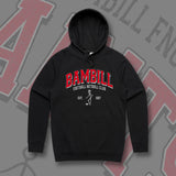 BAMBILL FNC VARSITY HOODIE - BLACK