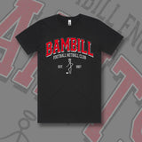 BAMBILL FNC VARSITY TEE - BLACK