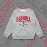 BAMBILL FNC VARSITY CREW NECK JUMPER - GREY (KIDS)