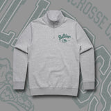 FOOTSCRAY LACROSSE CLUB - QTR ZIP - GREY