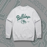 FOOTSCRAY LACROSSE CLUB - CREW NECK JUMPER - GREY MARLE