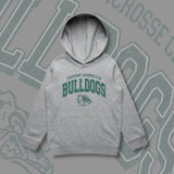 FOOTSCRAY LACROSSE CLUB - HOODIE - GREY (KIDS)
