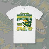 LEONGATHA 2024 NETBALL TRIP TEES - WHITE (Front & Back)