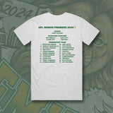 LEOPOLD 2024 PREMIERS TEE - WHITE MARLE (Front & Back)