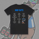 MOORABBIN FOOTY TRIP TEE - BLACK - FRONT & BACK