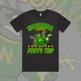 NAVARRE FOOTY TRIP TEES - COAL(Front & Back with Nicknames)