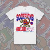 EPSOM FC 2025 TRIP TEE - WHITE Front & Back