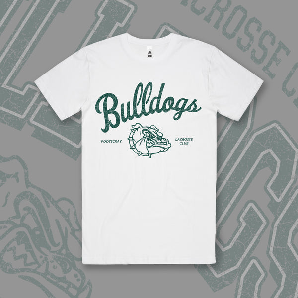 FOOTSCRAY LACROSSE CLUB - TEE - WHITE