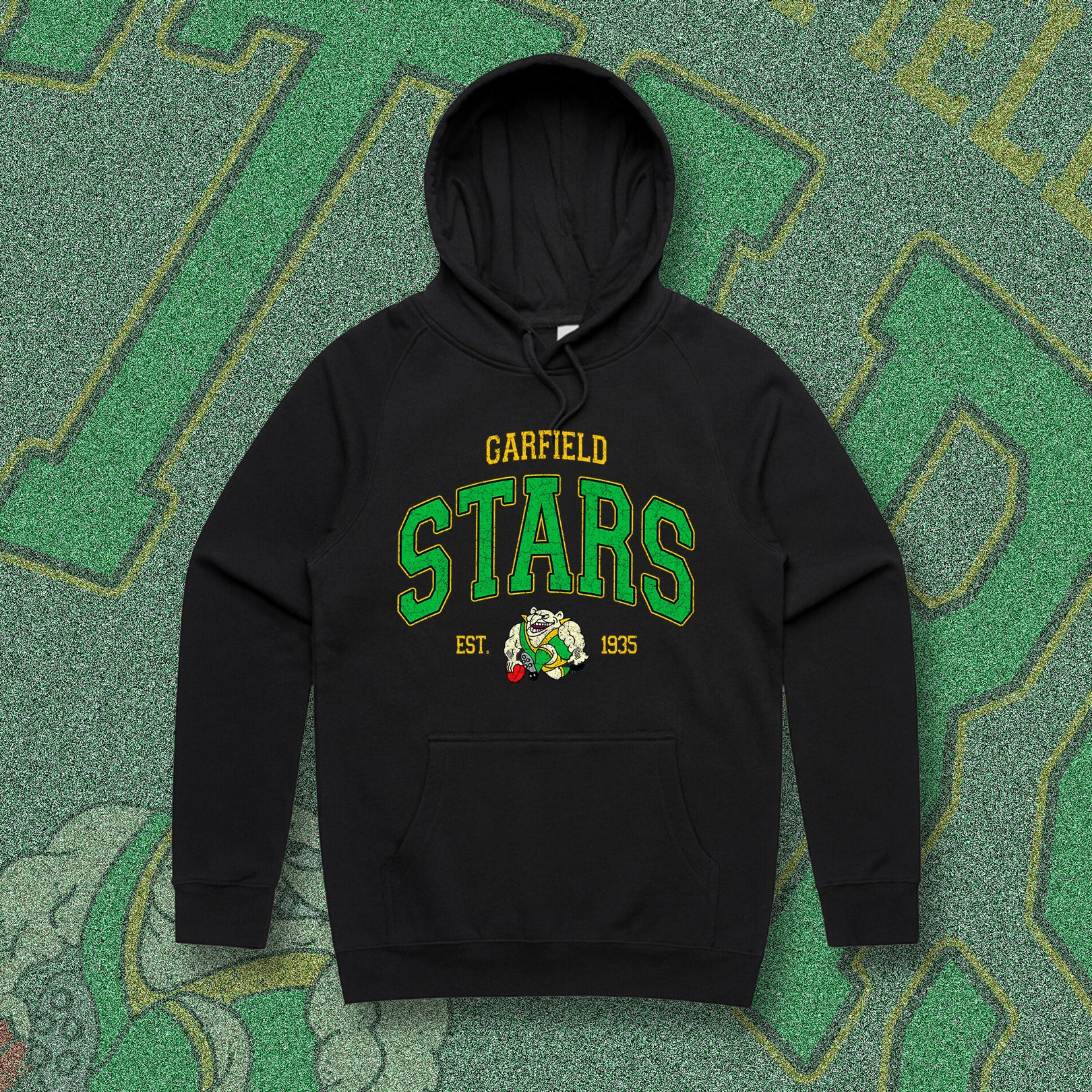 All Every Garfield Varsity Sports Est 1978 Children's Hoodie, grey All Every Garfield Varsity Sports Est 1978 Children's Hoodie, grey