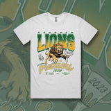LEOPOLD LIONS PREMIERS 2023 TEE - WHITE MARLE (Front & Back)