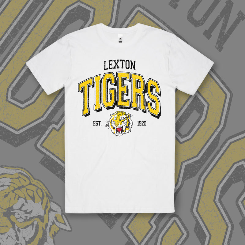 LEXTON FNC VARSITY TEE - WHITE