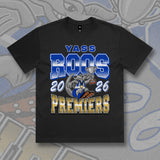 YASS ROOS PREMIERS 2026 TEE - BLACK