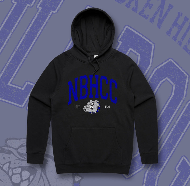 NORTH BROKEN HILL CC VARSITY HOODIE V2 - BLACK